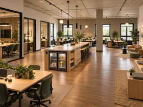 Modernes Büro im Business Center Hamburg-Altona