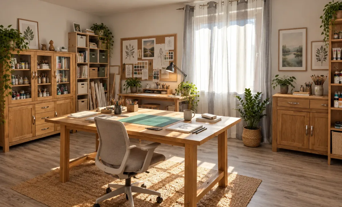 Familiäre Bürogemeinschaft im Grünen in Berlin Tegel