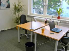 Arbeitsplätze in freundlichem Coworking Space