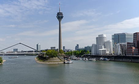 Coworking Neuer Zollhof Düsseldorf Hafen