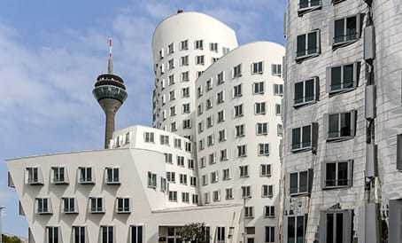 Bürogemeinschaft Neuer Zollhof Düsseldorf Hafen