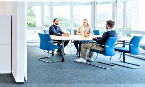 Exklusiver Coworking Space mit Blick über Stuttgart-Gänsheide