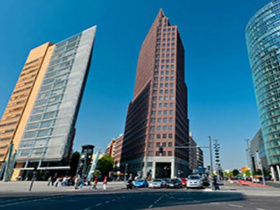 Flexible luxuriöse Büroräume und Coworking im P1 am Potsdamer Platz