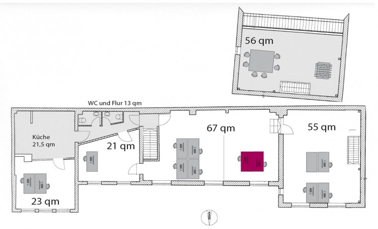 Büro auf Zeit Gollierstr. München Schwanthalerhöhe