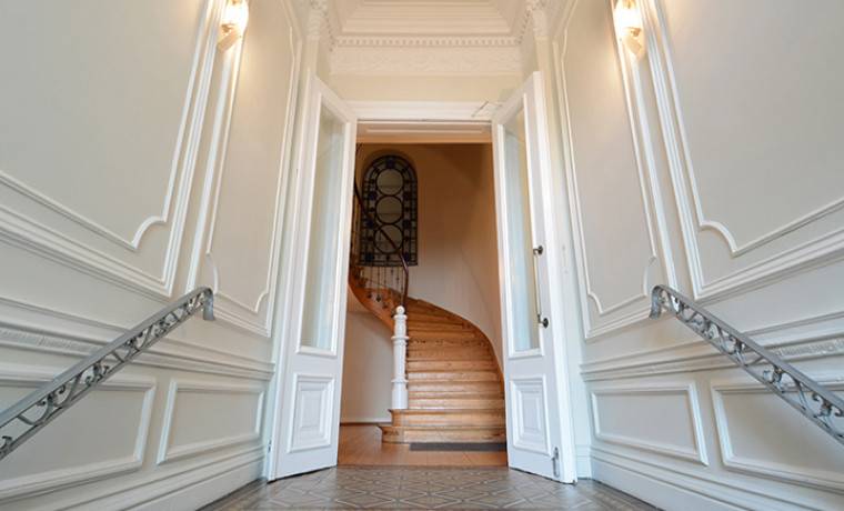 Eingang zum Büro