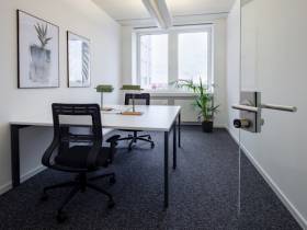 Flexible Arbeitsplätze und Büros mit Skylineview