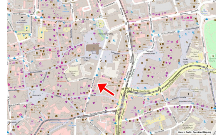 Büro auf Zeit Münzstraße Braunschweig Innenstadt