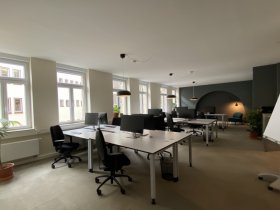 Flexible Büroflächen mit einzigartigem Design am Olgaeck in Stuttgart