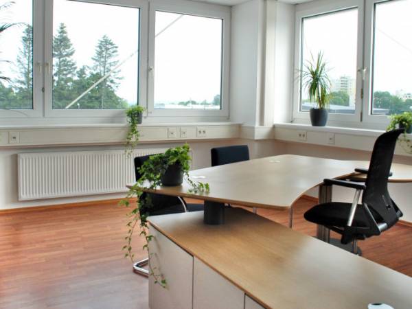 Helle, renovierte Büroräume mit Skylineblick in Steinbach (Taunus) — Bild 1