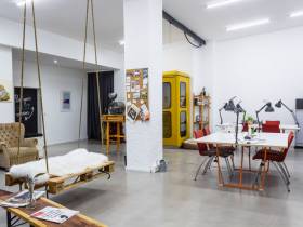 Büros und Arbeitsplätze in stylischem Coworking Space