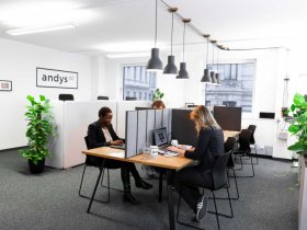 Top ausgestattete Arbeitsplätze in Coworking Space in Mariahilf