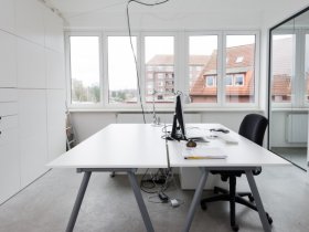 Büro in der Loftstation in HH-Hasselbrook (2 Min zur S1/11)