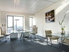 Repraesentative flexible Bueros im Tower 185 an der Messe