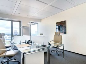 Repraesentative flexible Bueros im Tower 185 an der Messe