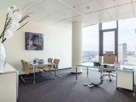 Repraesentative flexible Bueros im Tower 185 an der Messe