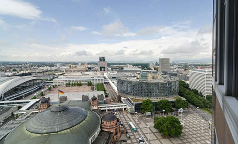 Büro mieten Messeturm Frankfurt am Main Westend