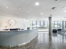 Moderne Büros im Frankfurter Finanzdistrikt