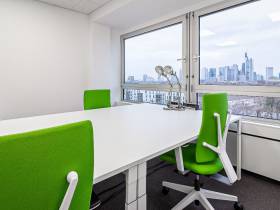 Arbeiten mit Skylineblick: professionelle Offices und Coworking