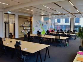 Kreatives Arbeiten im modernen Coworking mitten im Bonner Zentrum