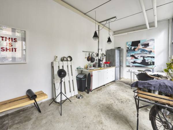 Schreibtischplatz in München (Schwanthalerhöhe) – Kreativer Arbeitsplatz im Altbau-Loft in München-Schwanthalerhöhe — Bild 5