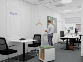 Flexibel gestaltbare modernisierte Büroräume in Braunschweig