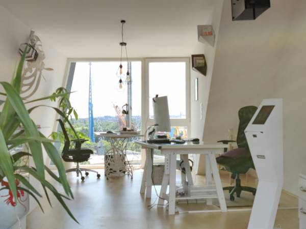 Dachterrassen Atelier - Designerschmiede bietet fancy Coworking — Bild 1