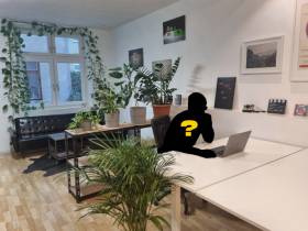 Büroplätze in Kreativmanufaktur mit Fotostudio zu vermieten