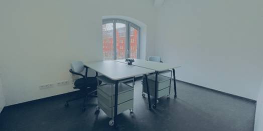 Privates Büro im Coworking Space in Düsseldorf / Co-Working Büroraum