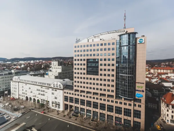 Abschließbares Büro in Jena (Kolba) – Helle Bürogemeinschaft mit Turmblick im Zentrum Jenas — Bild 4