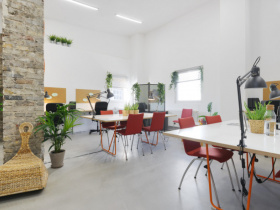 Büros und Arbeitsplätze in stylischem Coworking Space
