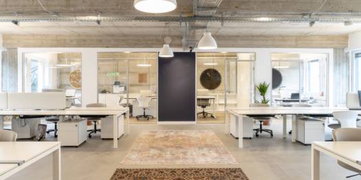 Büroräume und offene Arbeitsplätze in Coworking Space in Rüttenscheid