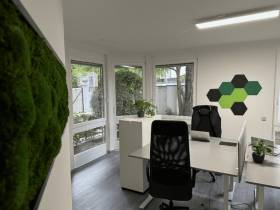 Modernes Arbeiten am Stadtpark