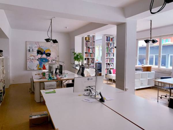 Helles Großraumbüro/Atelier in kreativer Bürogemeinschaft in — Bild 6