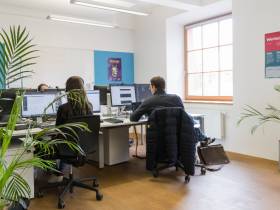 Schreibtisch Arbeitsplätze in der Kraemerschen Kunstmühle