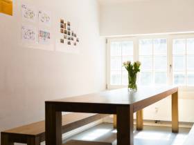 Schreibtisch Arbeitsplätze in der Kraemerschen Kunstmühle