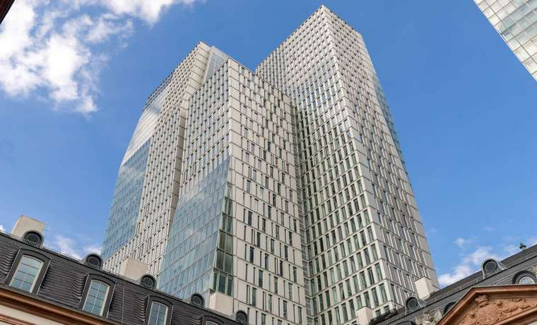 Arbeitsplatz Thurn-und Taxis-Platz Frankfurt am Main Innenstadt