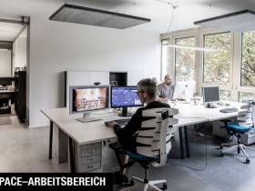 4er Arbeitsbereich / Schreibtischplätze direkt am Stiglmaierplatz