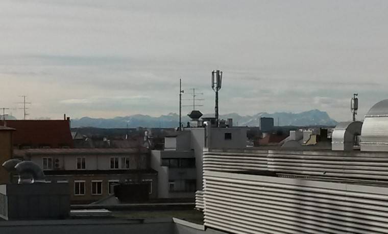 terrasse, blick nach süden