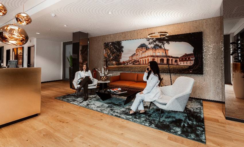 Welcome-Lounge 5. Etage