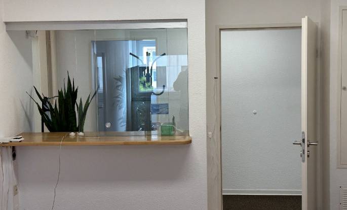Büroraum + Gemeinschaftsfläche