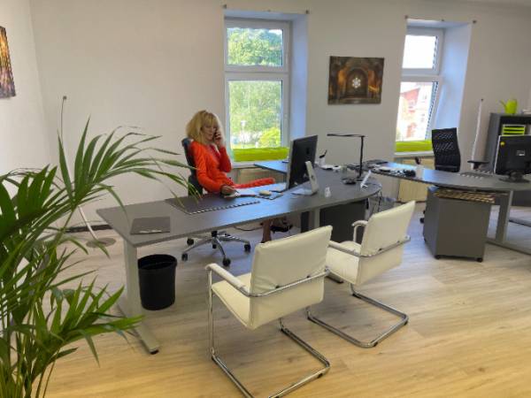 Historische Bürogemeinschaft im Fabrikensemble in Malchin — Bild 1
