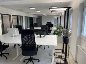 Frisch modernisiertes Open Floor Büro im Villenviertel