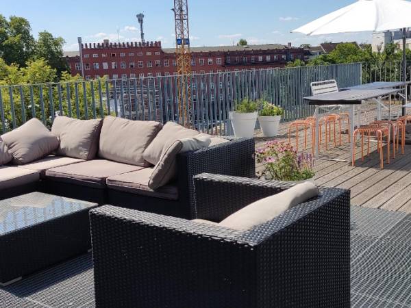 Bürofläche in Berlin (Kreuzberg) – Modernes Büro mit Dachterrasse in Berlin-Kreuzberg — Bild 1