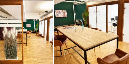 Inspirierenden Coworking-Space am Neumarkt mieten
