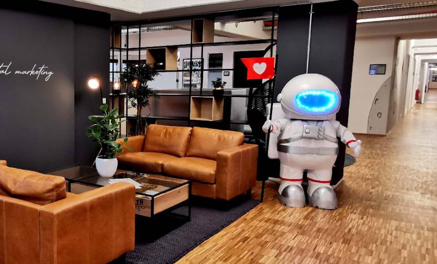 Empfang mit Astro