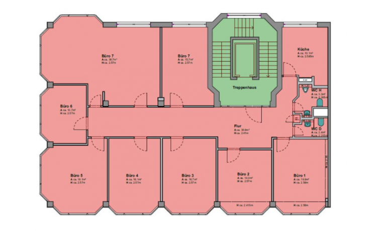 Büro mieten Salierring Köln Neustadt-Süd