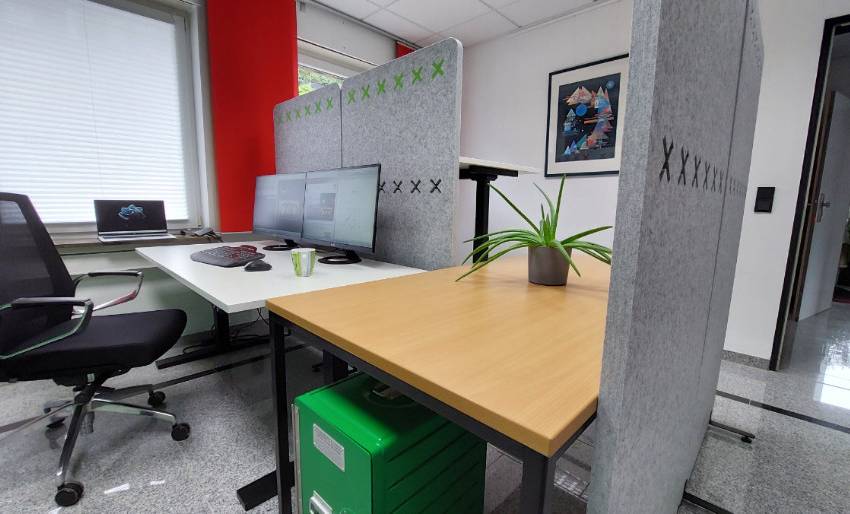 own desk
