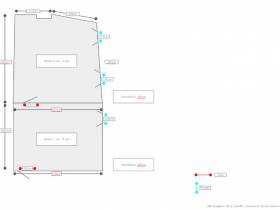 Super ausgestatteter Büroraum mit Konferenzraum