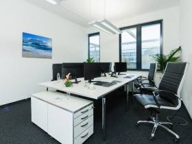 Profi-Coworking-Arbeitsplätze + private Büros in München