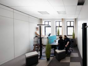 Moderne Büro- und Coworking-Bereiche im Aachener Osten.